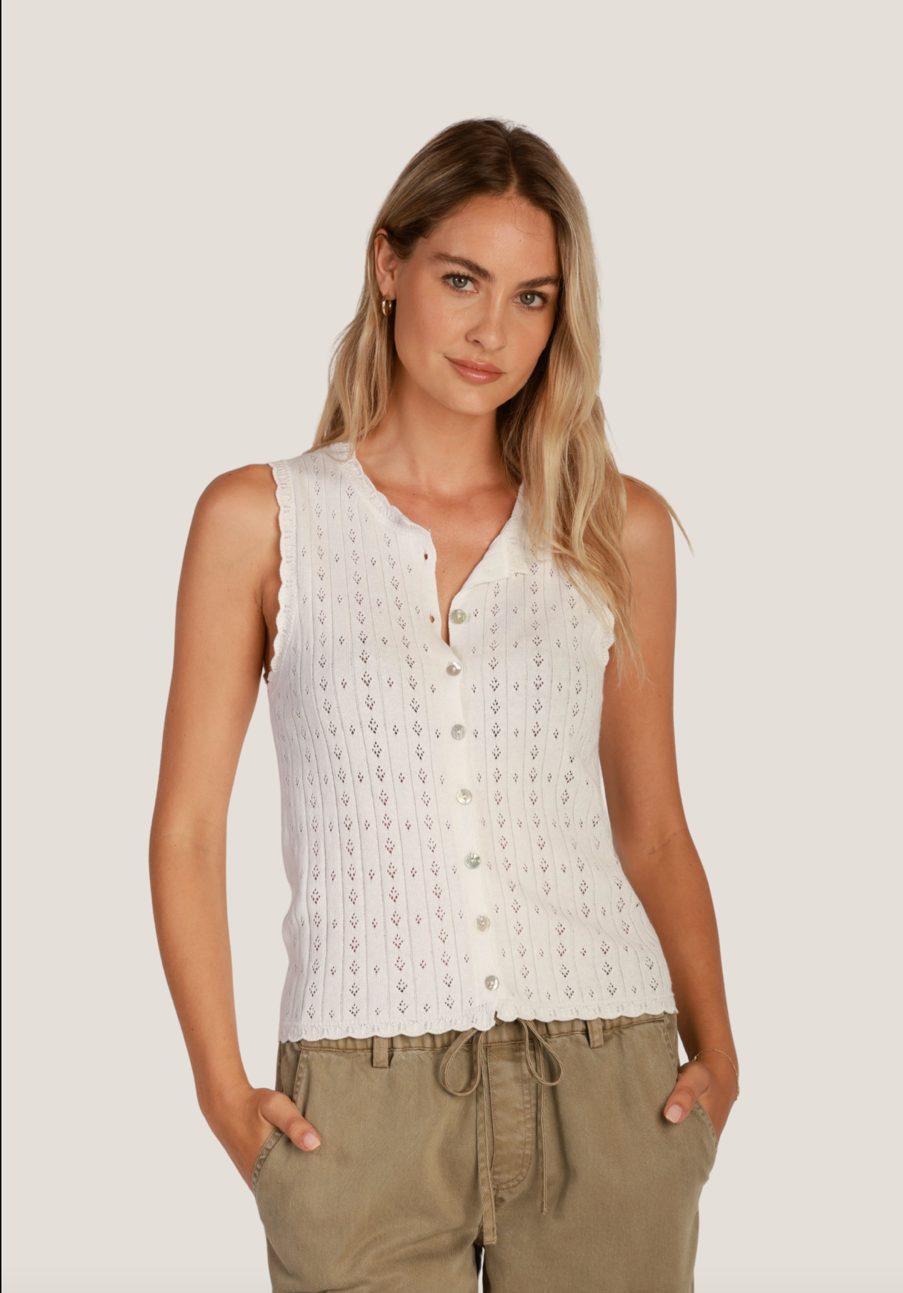Jesse Pontelle Sleeveless Sweater