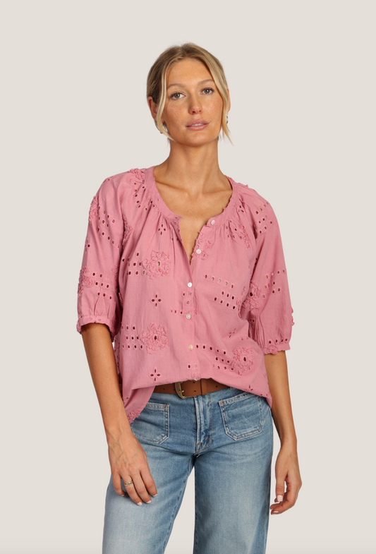 Shay Button Blouse