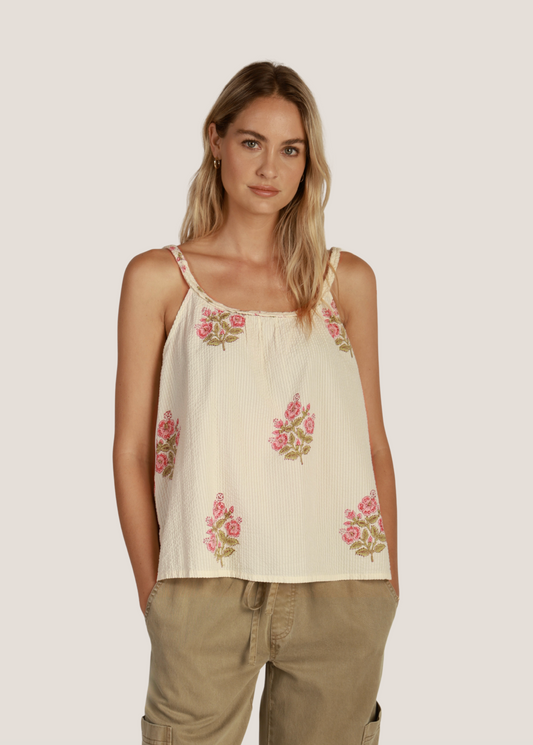 Dylan Charlie Top in Natural