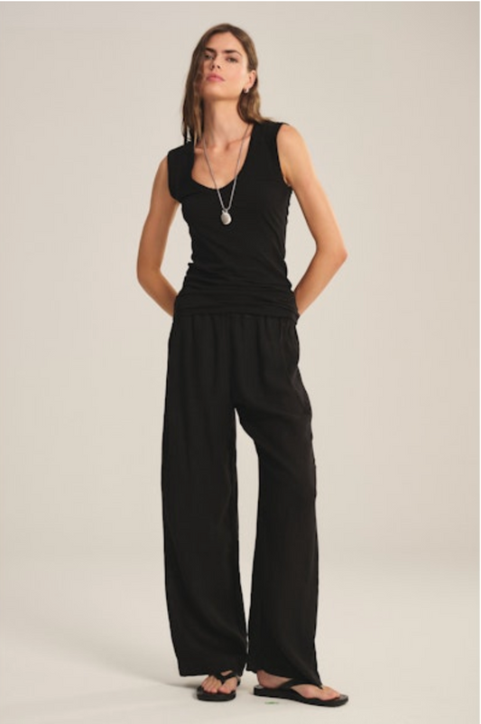 Stephanie Linen Pant in 2 Colors