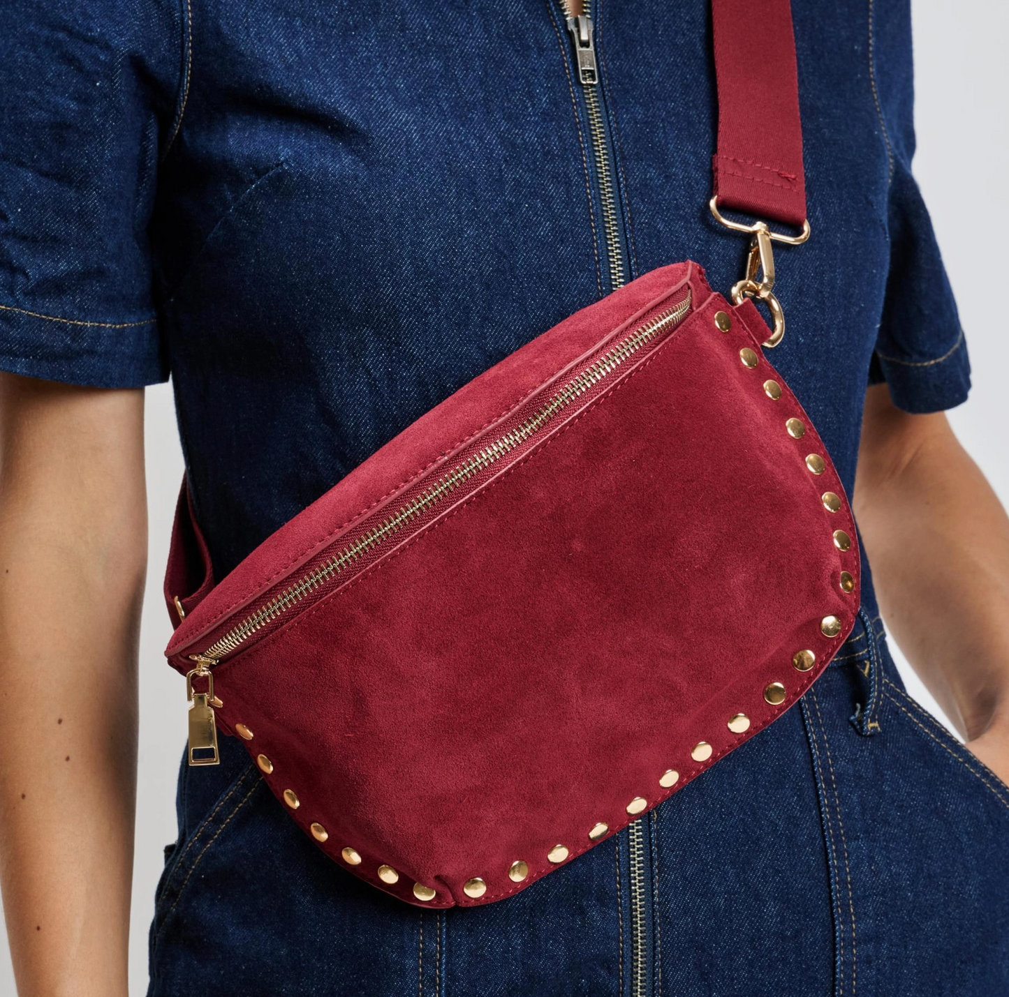 Suede Belt Bag