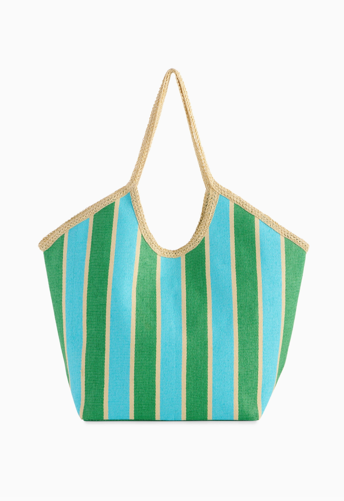 Capri Tote in Turquoise