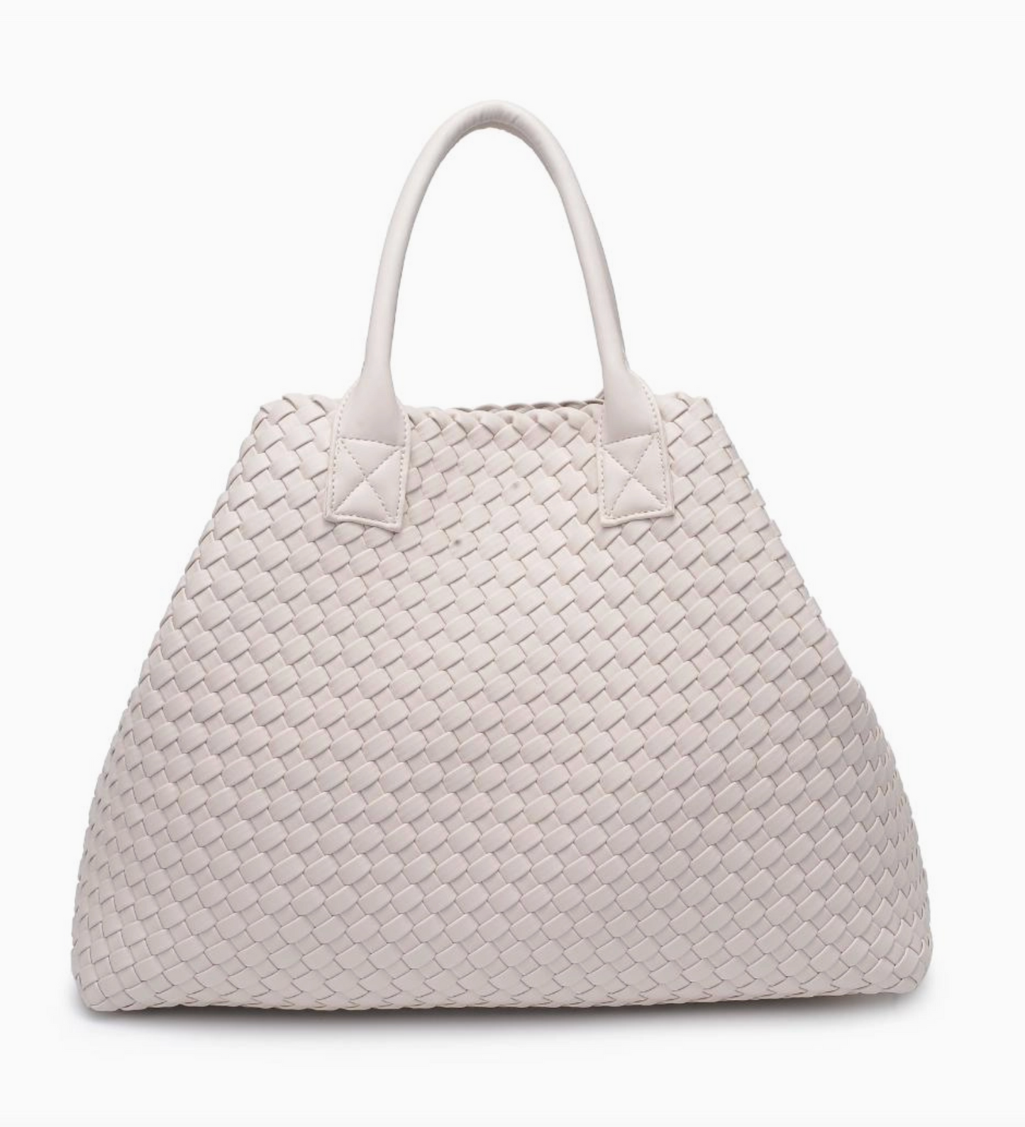 Ithaca Woven Tote in Oatmilk