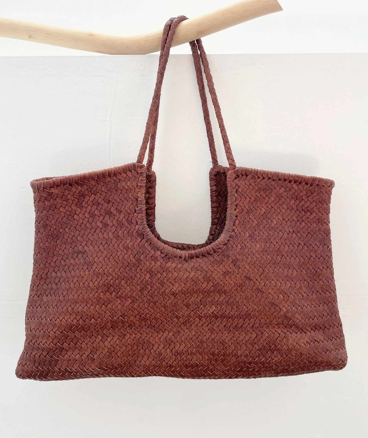 Narmada Woven Tote in 2 Colors
