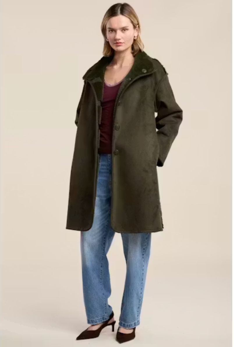 Velvet by Graham & Spencer Yves Jacket in Hunter Green or Faded Cocoa