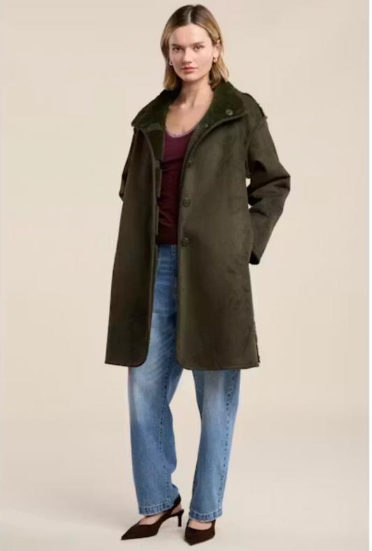Velvet by Graham & Spencer Yves Jacket in Hunter Green or Faded Cocoa