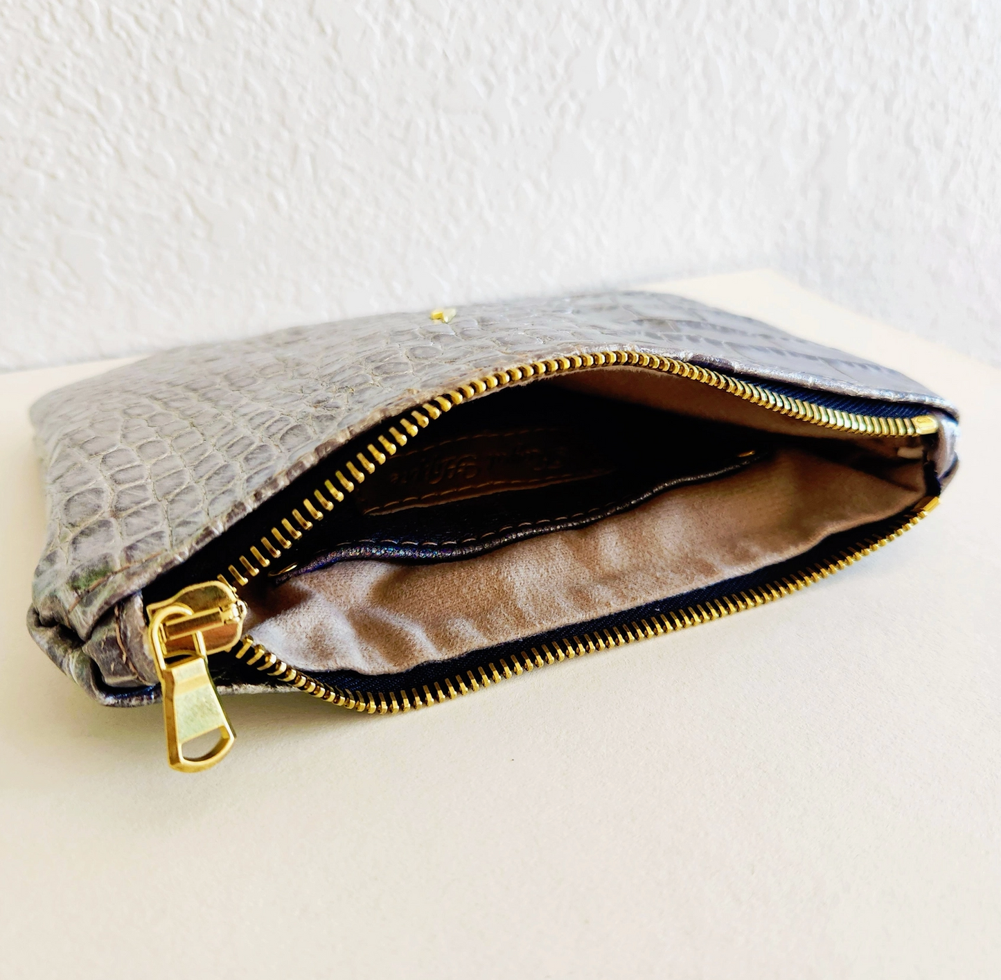 Moonbeam Croc Bolt Pouch