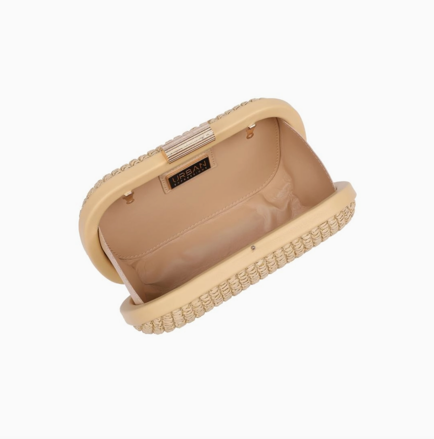 Alix Evening Bag in Black or Natural