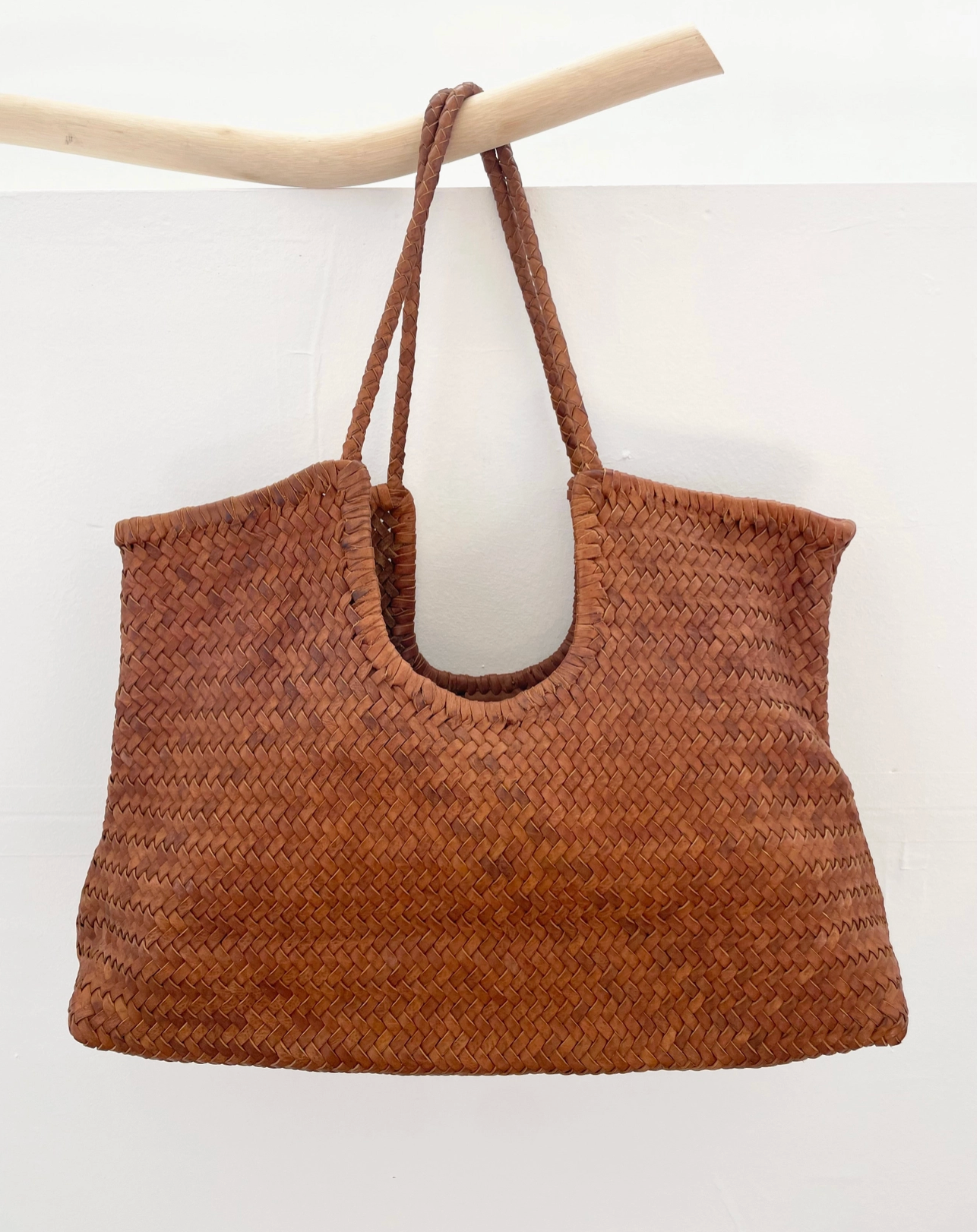 Narmada Woven Tote in 2 Colors