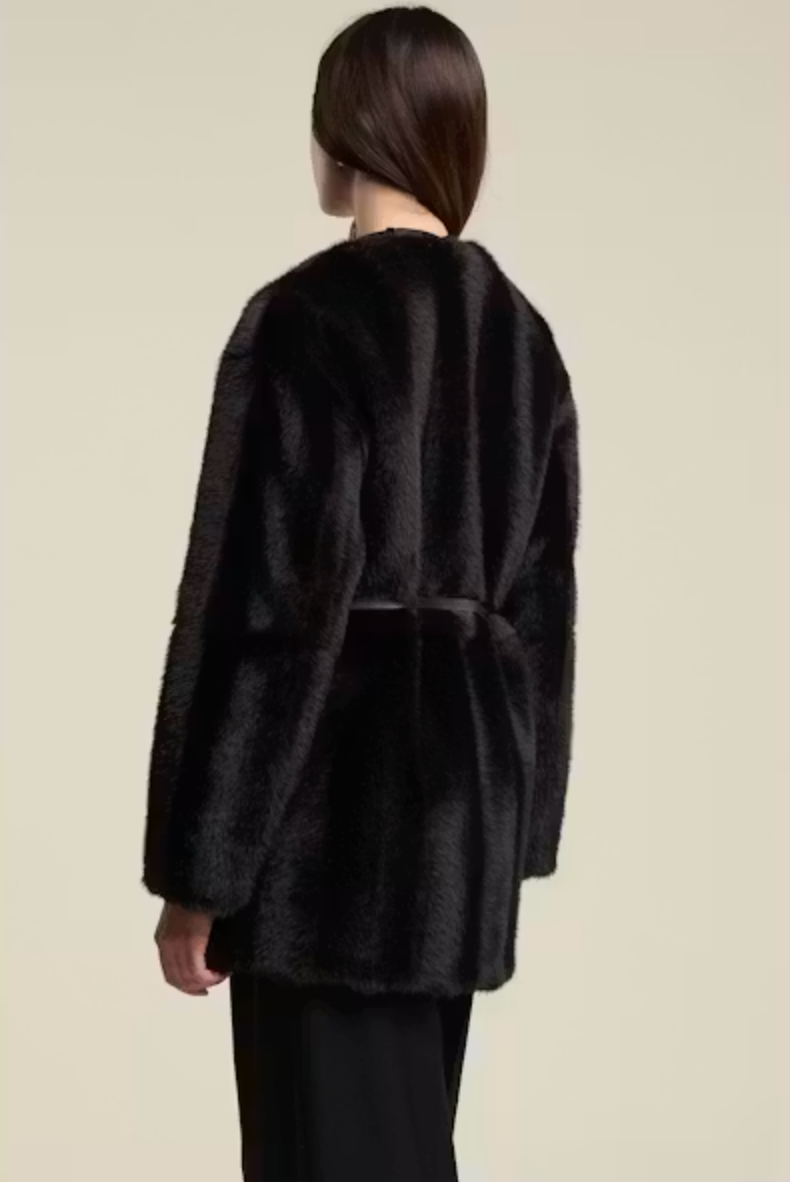 Velvet by Graham & Spencer Marmont Coat in Mahogany