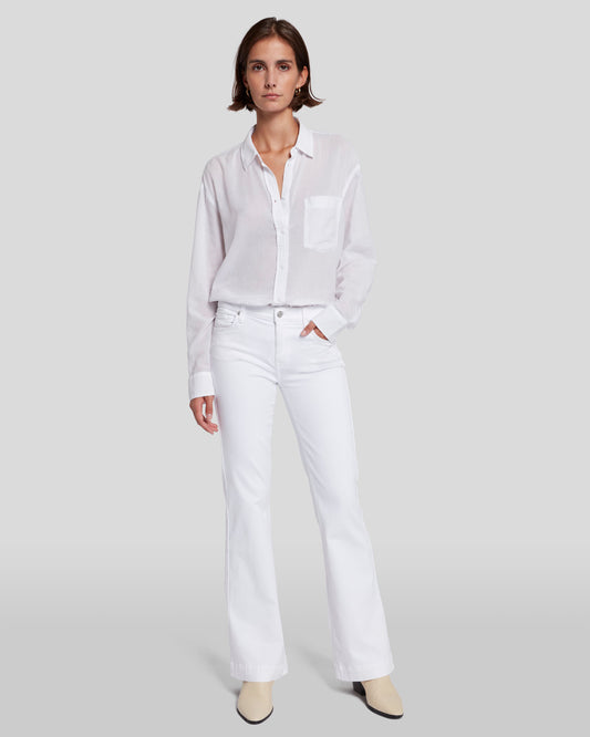 Seven for All Mankind Tailorless Dojo in White