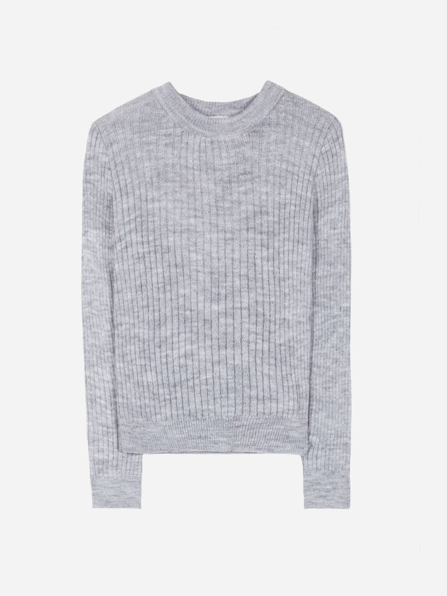 Ange Grey Knit Sweater