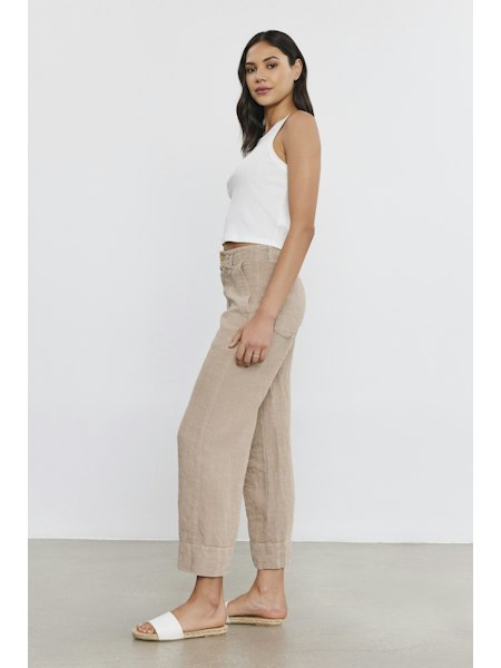 Velvet by Graham & Spencer Dru Linen Pant (2 Colors)