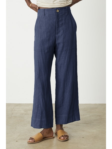 Velvet by Graham & Spencer Dru Linen Pant (2 Colors)