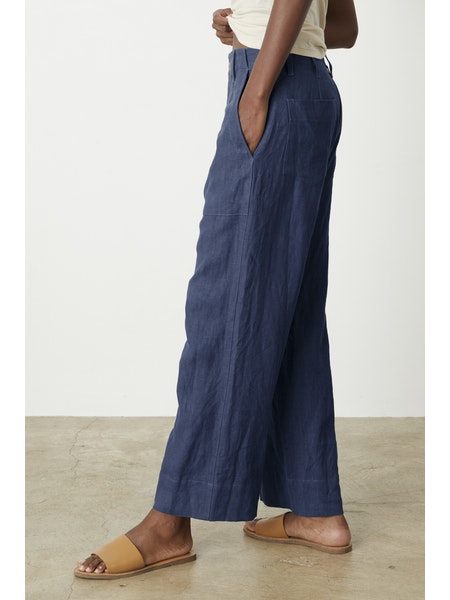 Velvet by Graham & Spencer Dru Linen Pant (2 Colors)