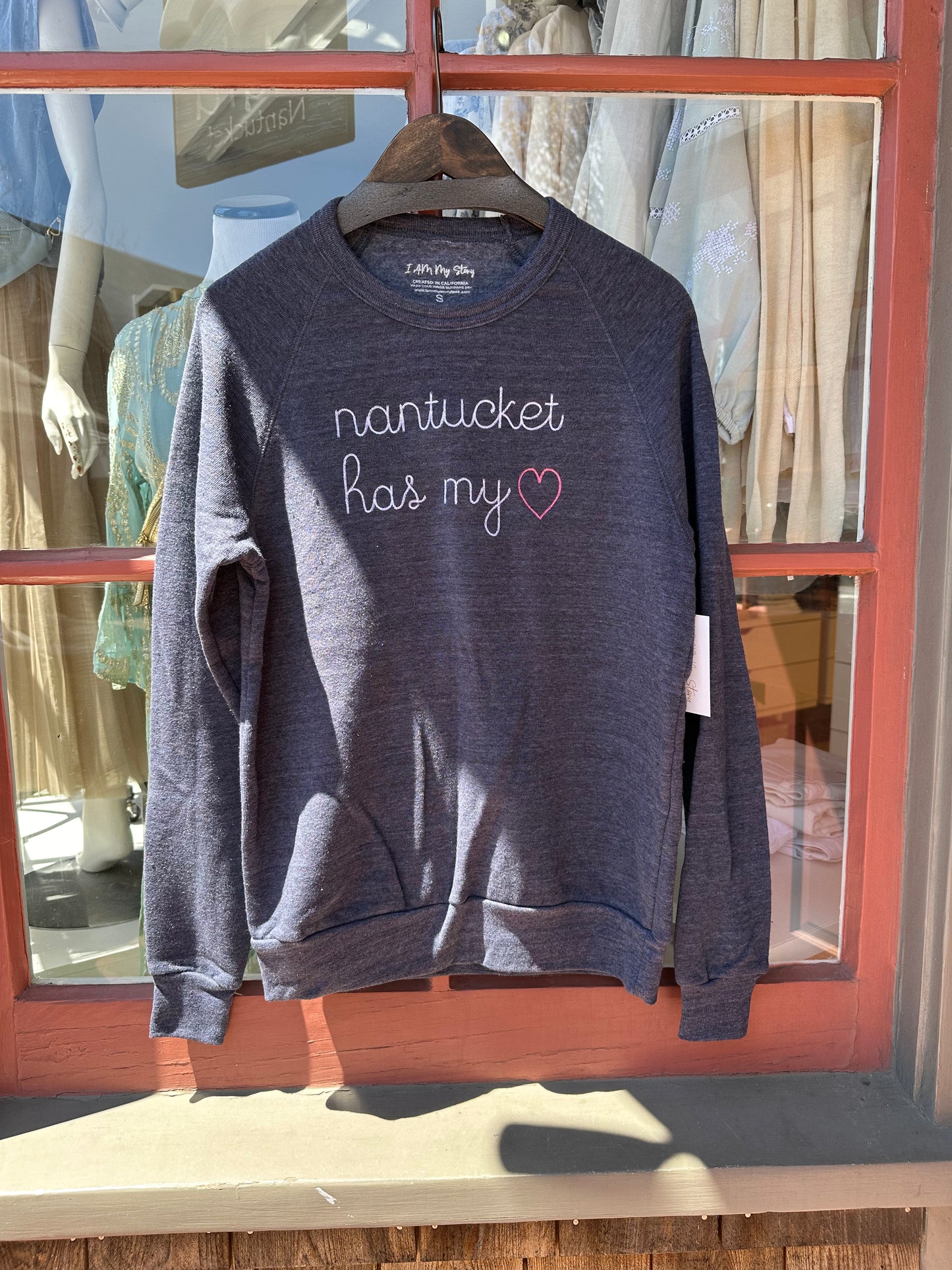 Nantucket Has My Heart Crewneck