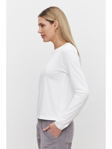 Velvet by Graham & Spencer Susanna Long Sleeve Tee (2 Colors)