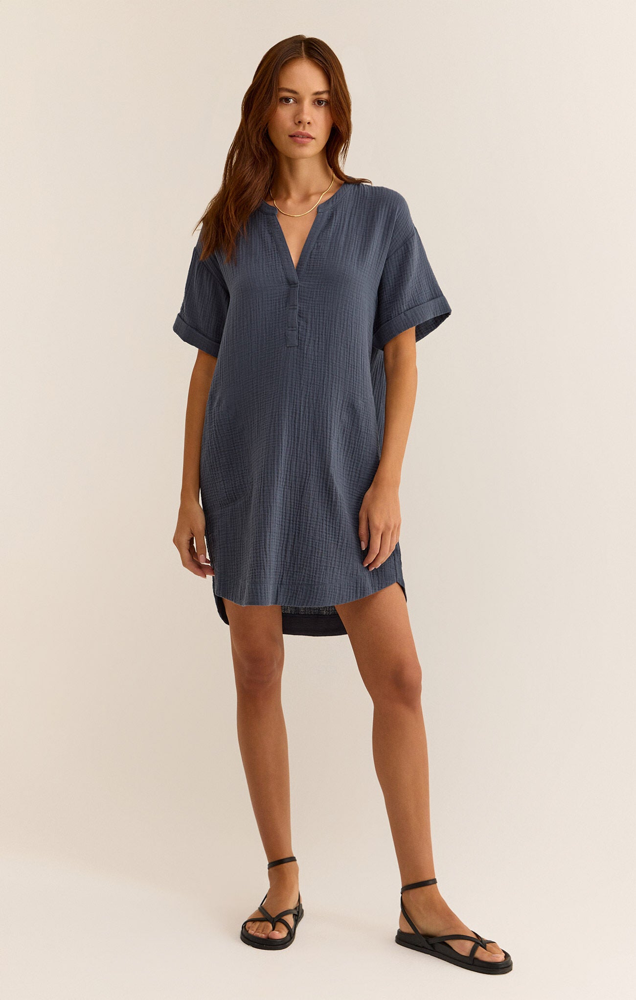 Z Supply Talia Gauze Mini Dress (2 Colors)