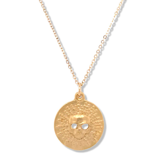 Dot Necklace in Gold | Nalu | Nantucket