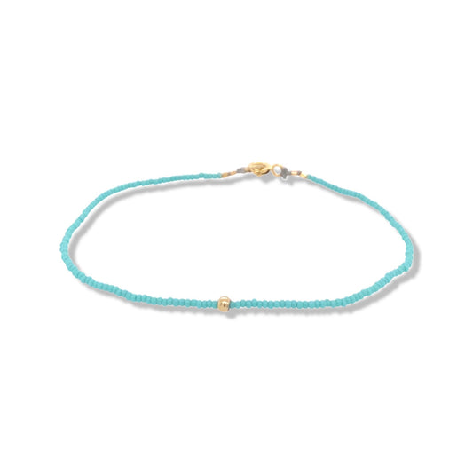 Turquoise Micro Beaded Bracelet | Nalu | Nantucket